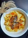 Spaghetti Telur dengan Sardine