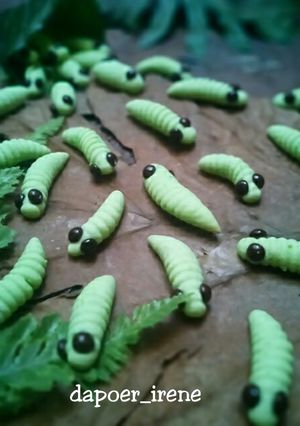 Foto resep Caterpillars cookies / kue ulat