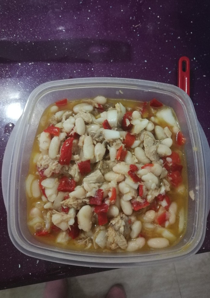 Una foto de Ensalada de alubias 🥗