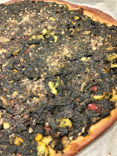 Una foto de Coca de espinacas en Thermomix