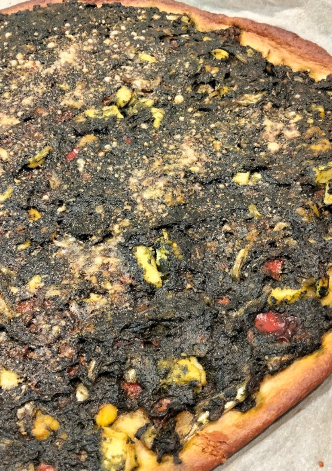Una foto de Coca de espinacas en Thermomix