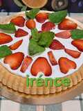 Epres 🍓gyümölcstorta fehércsokoládés krémmel.🍓💖🍓