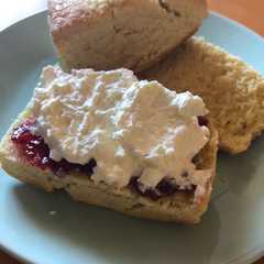 A picture of Vanilla Bean Scones.