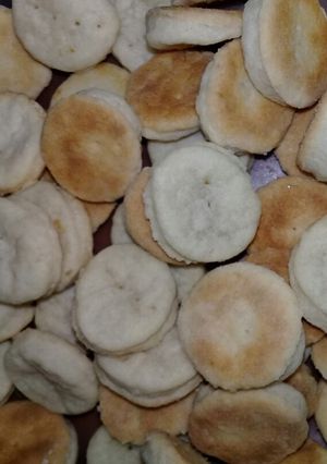 Una foto de Bizcochos de solo DOS ingredientes!