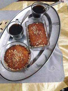 صورة لوصفة بسبوسة