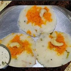 A picture of Sooji idli | Rava idli.