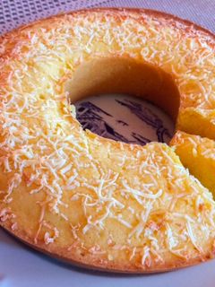 Foto resep Bolu tape lembut tabur keju
