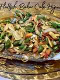 Flatfish (Ikan Sebelah) Bakar Cabe Hijau