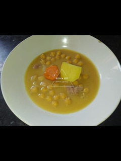 Una foto de Cocido de garbanzos