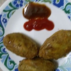 A picture of 3 spices kabab.