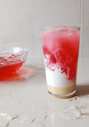 Foto resep Es Jelly Santan