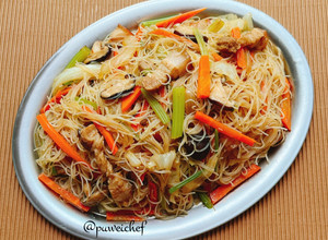 古早味炒米粉 的食譜成品照片