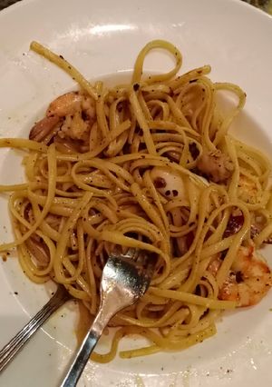 Foto resep Seafood Aglio olio