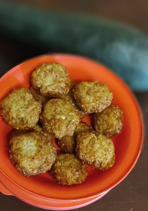 Cukkini fasírt - pulyka darálthússal recept fotója