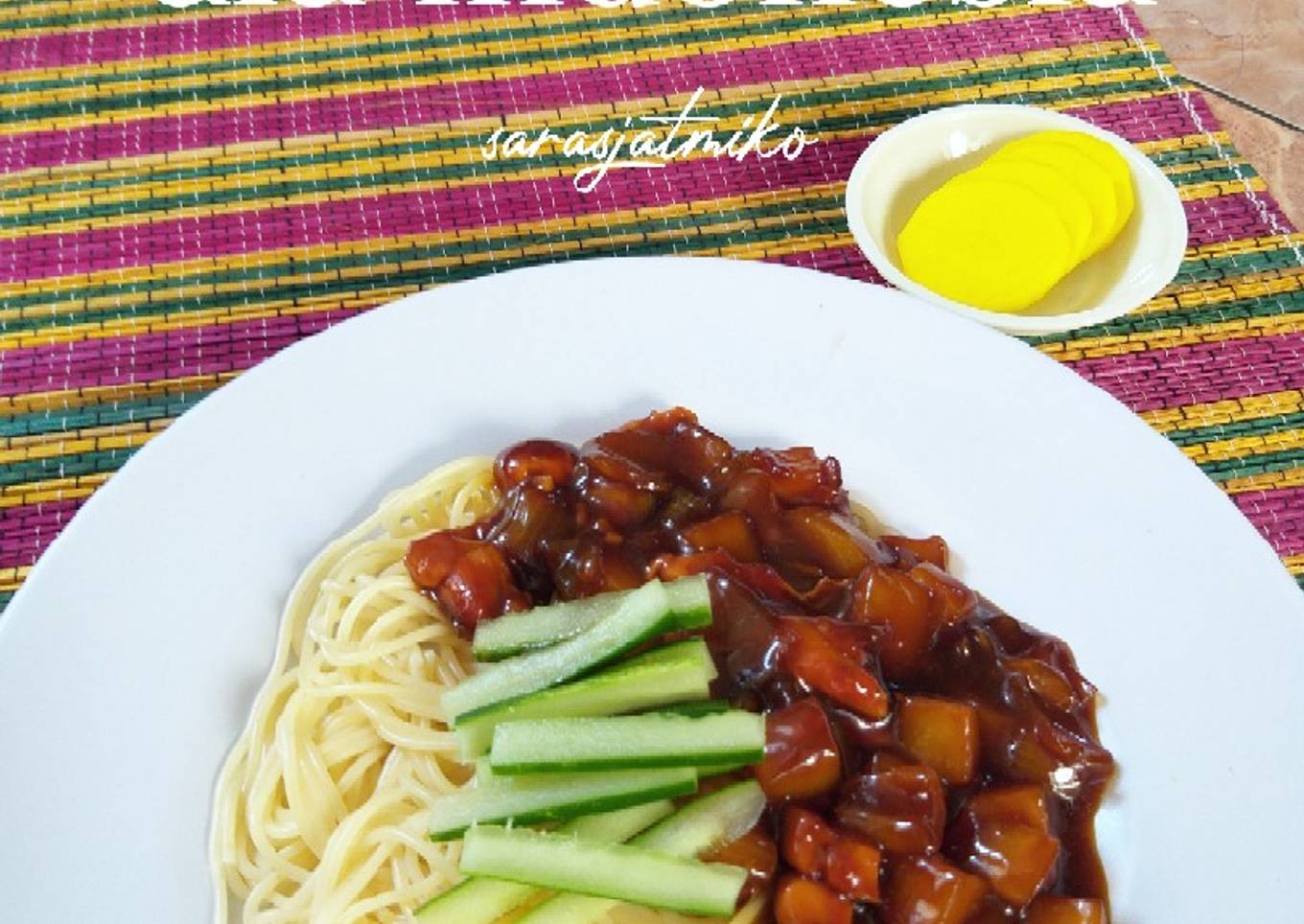 Jjajangmyun ala Indonesia