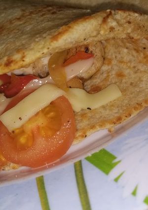 Una foto de Tacos de Pollo saludables