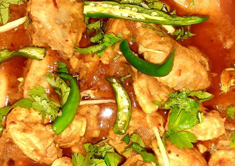 Recipe of Homemade Chicken kadai 😊 Ramadan Mubarak 👍