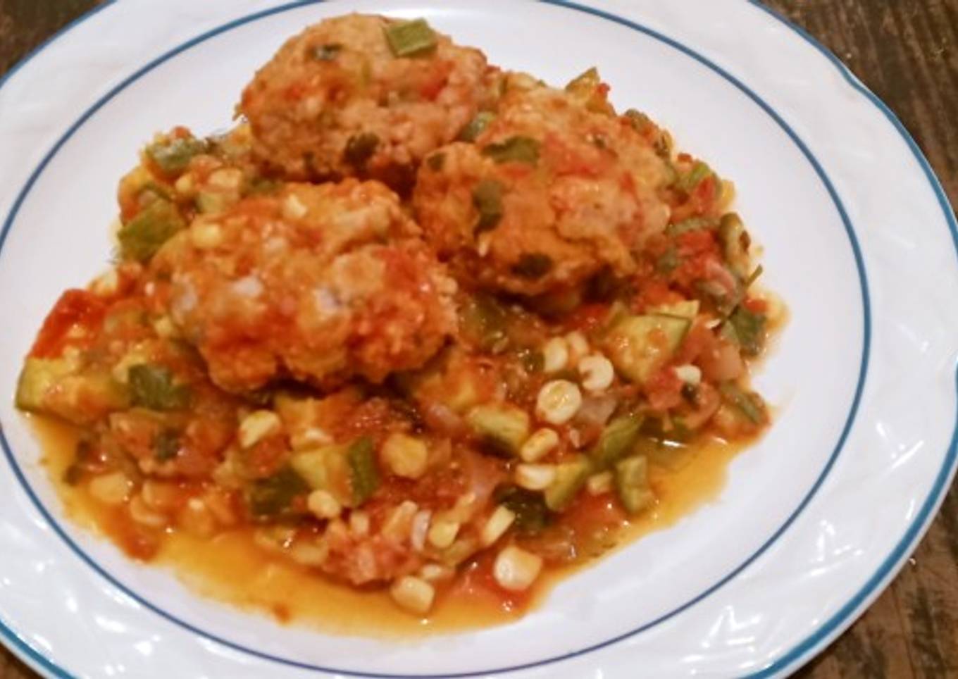 Estofado de albóndigas "mágicas" 😋🍲🔮