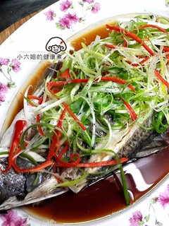 清蒸鱸魚 的食譜成品照片