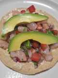 Tostadas de camarón fáciles