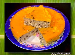 Hình của món Chả Trứng Hấp Thịt Băm.