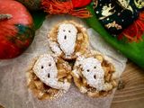 Crostatine fantasmagoriche mela, arancia e cannella
