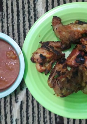 Foto resep Dada ayam panggang
