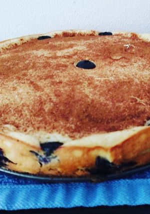 Una foto de Cheesecake con Moras