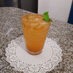 A picture of Mango Virgin Mojito.
