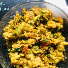 A picture of Punjabi Egg Bhurji.