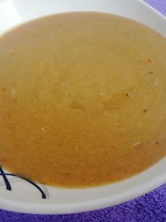 Una foto de Crema de verduras