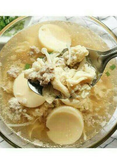 Foto resep Sup jamur enokitake tofu ala ala