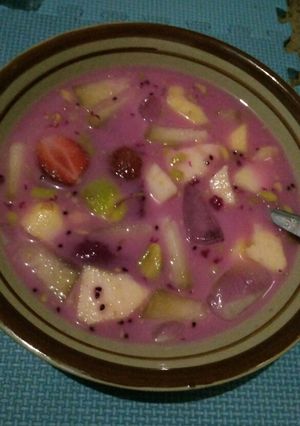 Foto resep Es buah apa adanya