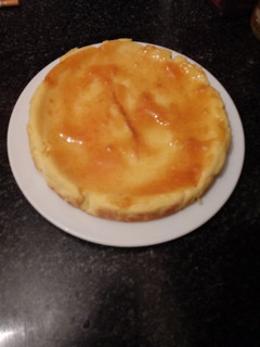 Una foto de Tarta de queso con esencia de limón en la olla gm g