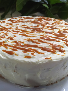 Una foto de Torta o Poke Cake de Dulce de Leche