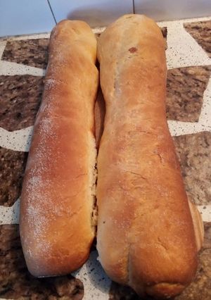 Una foto de Pan azucarado relleno con dulce de leche