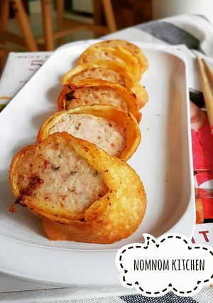 Foto resep Egg chicken roll (no flour)