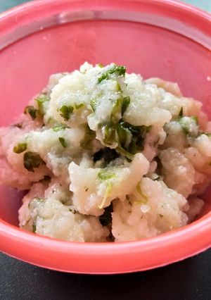 Foto resep 21. #MPASI Bubur bayam sederhana