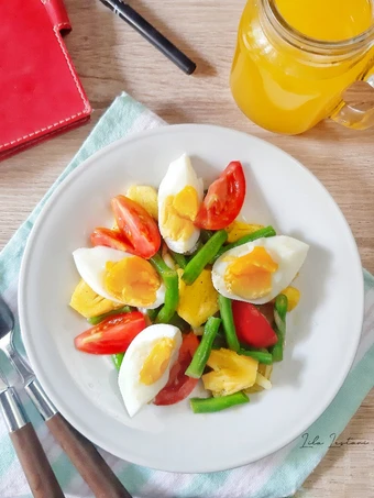 Cara Mudah Membuat Resep  Salad Sayur dengan Dressing Simple yang Enak, Menggugah Selera