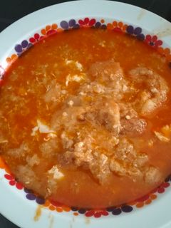 Una foto de Sopa castellana o de ajo en Thermomix TM5