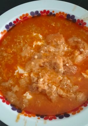 Una foto de Sopa castellana o de ajo en Thermomix TM5