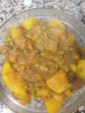 Patatas guisadas con carne 🥩 de tenera