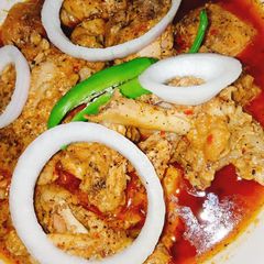 Masalydar Angara chicken A picture of Masalydar Angara chicken.