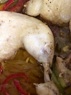 Una foto de Pollo a la cerveza