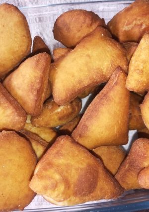 A picture of Spicy mandazi.