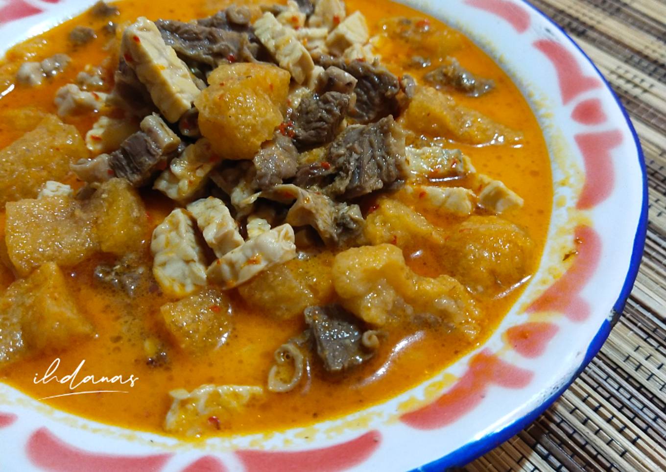 Jangan Krecek Tempe Daging Sapi