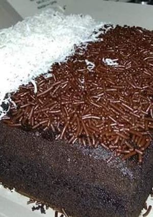 Foto resep Brownis kukus, manis klenis 😋😋😋