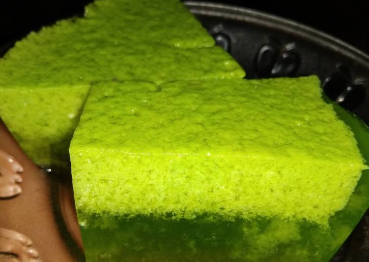 Resep masakan Puding lumpur pandan | Cara Masak Puding lumpur pandan Yang Enak dan Simpel