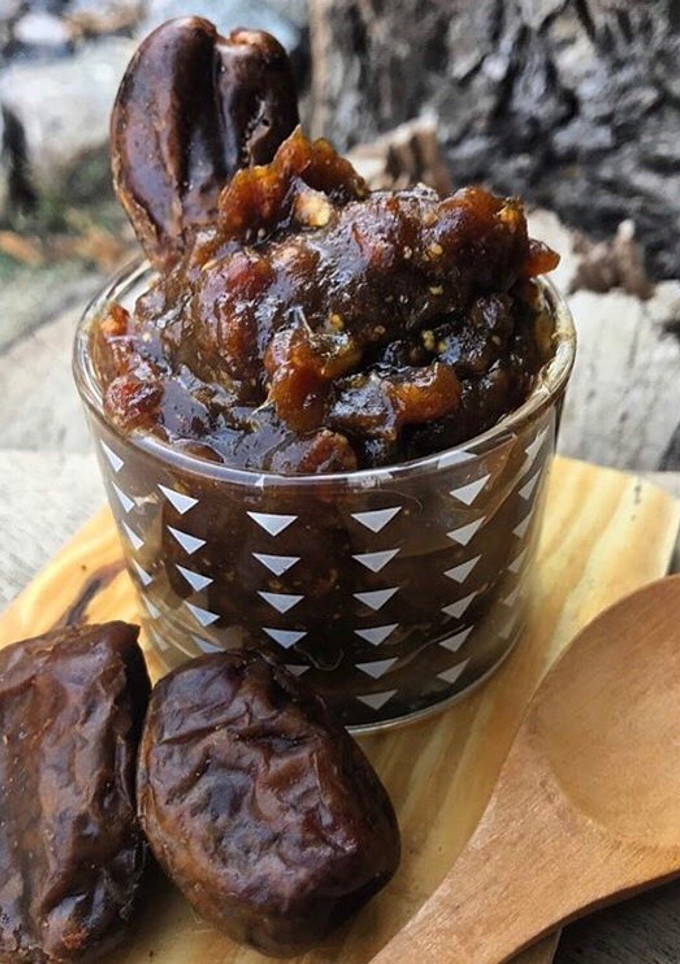 Una foto de Dulce de dátil