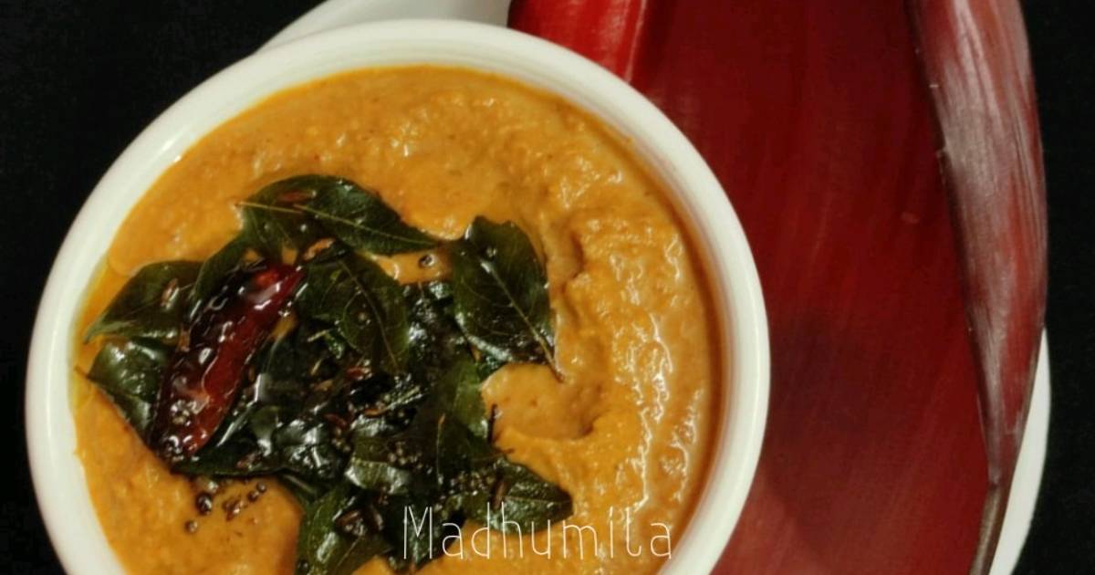 Banana Flower Chutney Recipe by Dr. Madhumita Mishra Cookpad